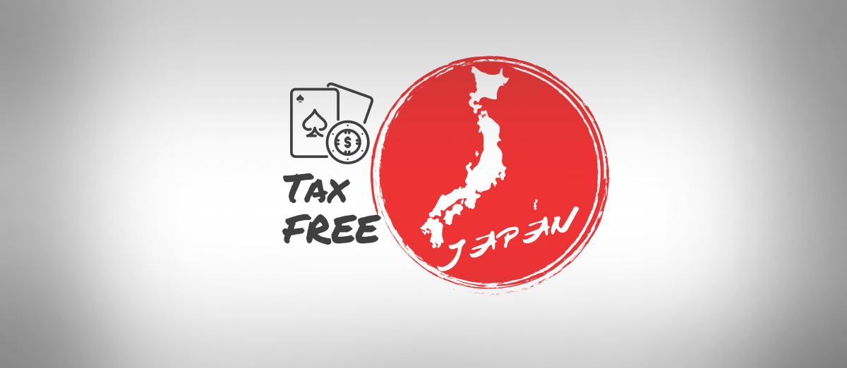 Japan removed tax winnings for international players