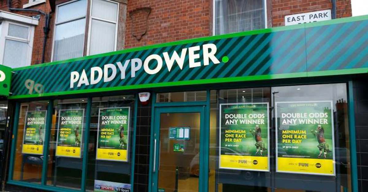 Paddy Power closes 21 shops
