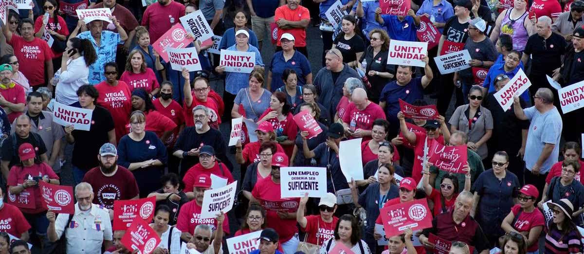 Vegas casino worker unions authorize a strike, threatening first major  walkout in 39 years - The Nevada Independent