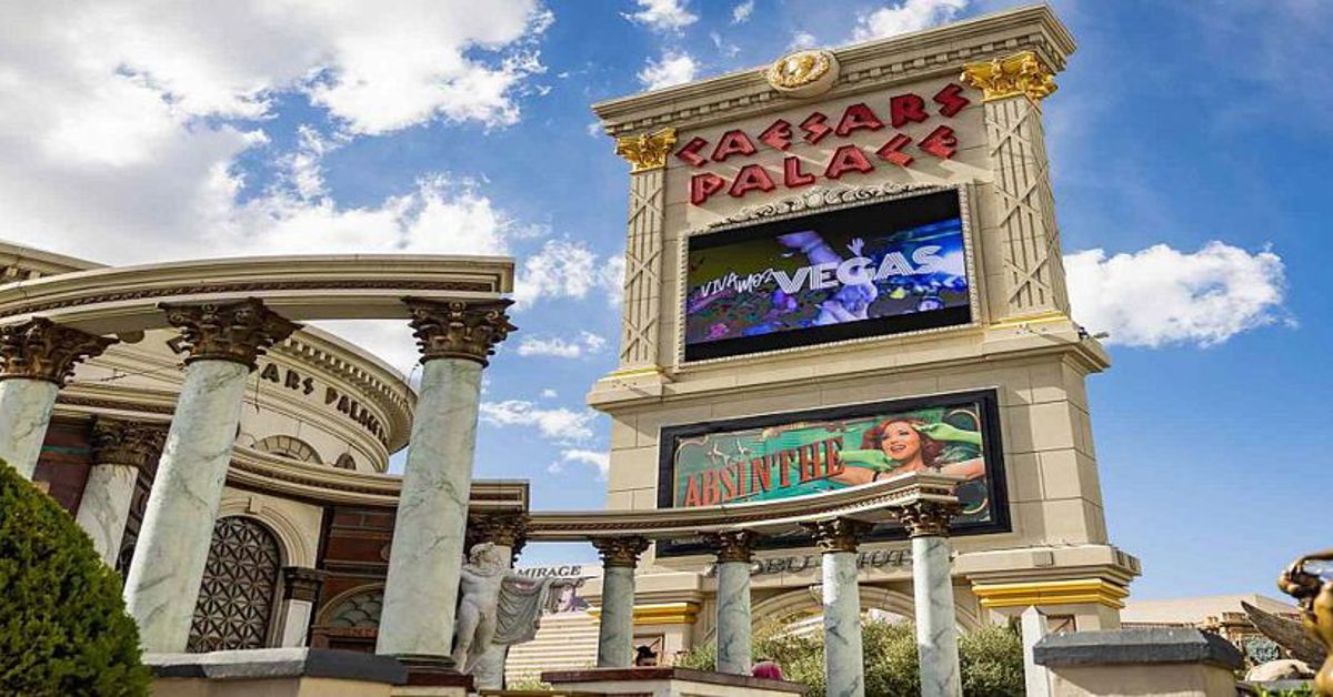 The Caesars Palace casino resort in Las Vegas