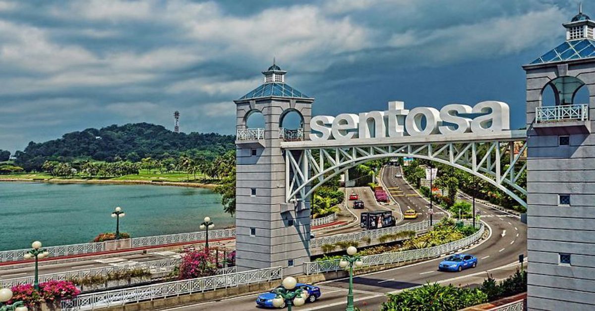 The Resorts World Sentosa Entrance