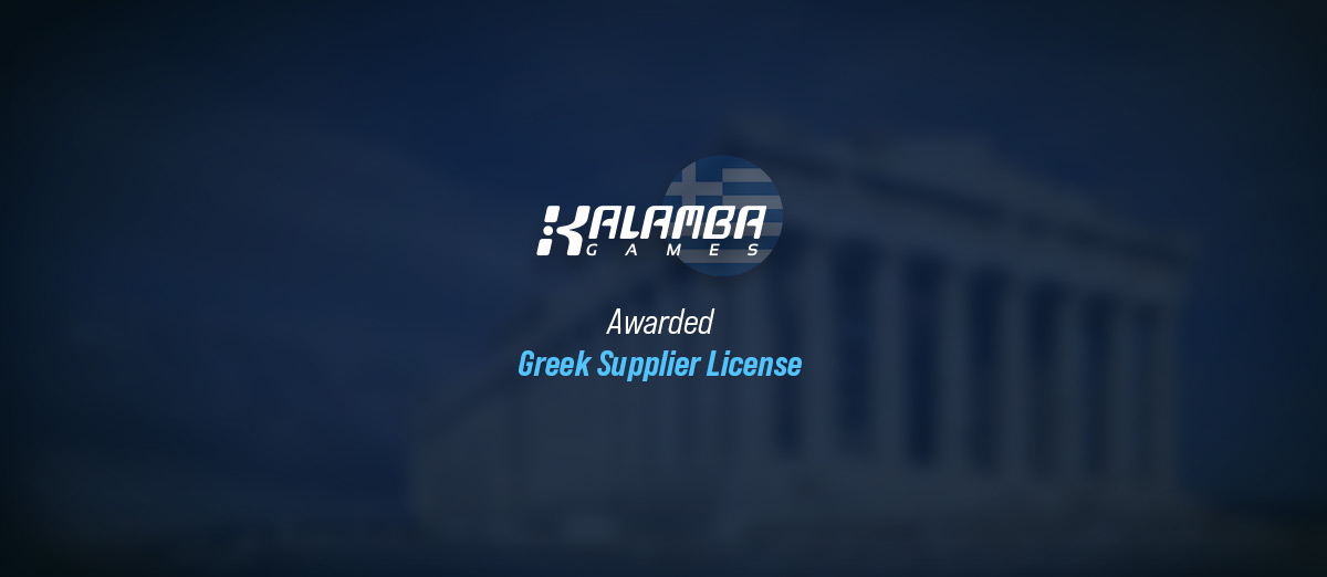 Kalamba Games has been awarded with Greek license