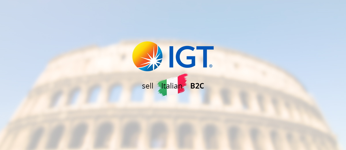 IGT to sell Italian gaming business for almost one billion