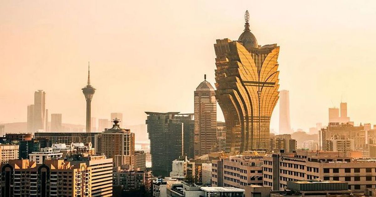The Grand Lisboa resort in Macau