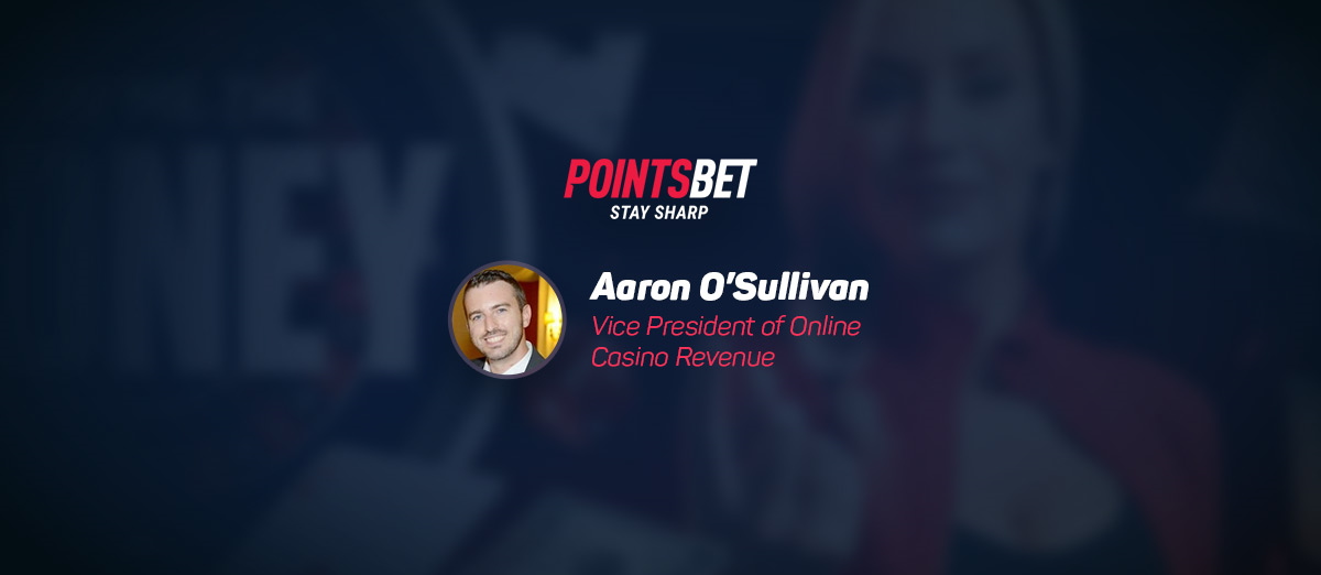 Aaron O’Sullivan is the new Vice President at PointsBet