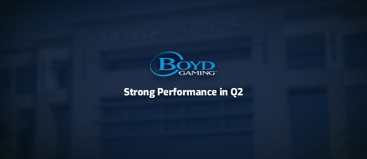 Boyd Gaming has reported a strong revenue