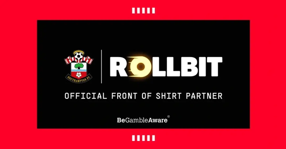 Rollbit sponsorship deal with Southampton