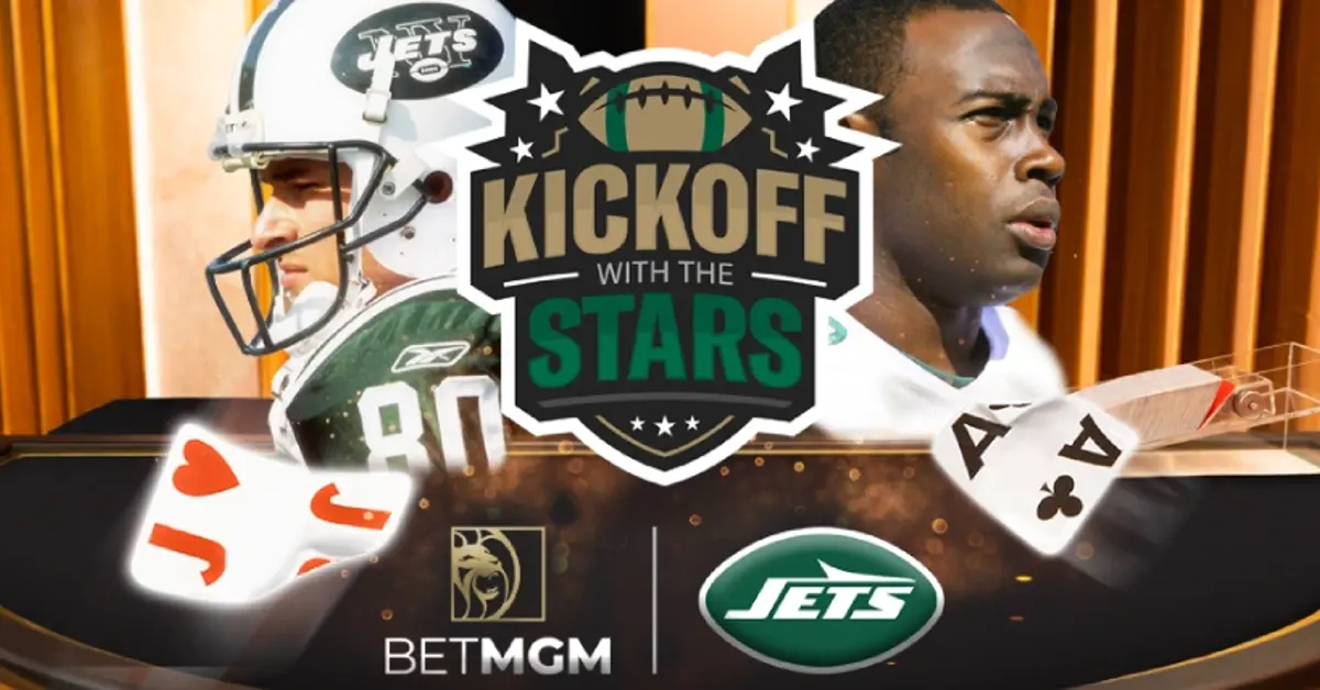 Wayne Chrebet and Tony Richardson at BetMGM