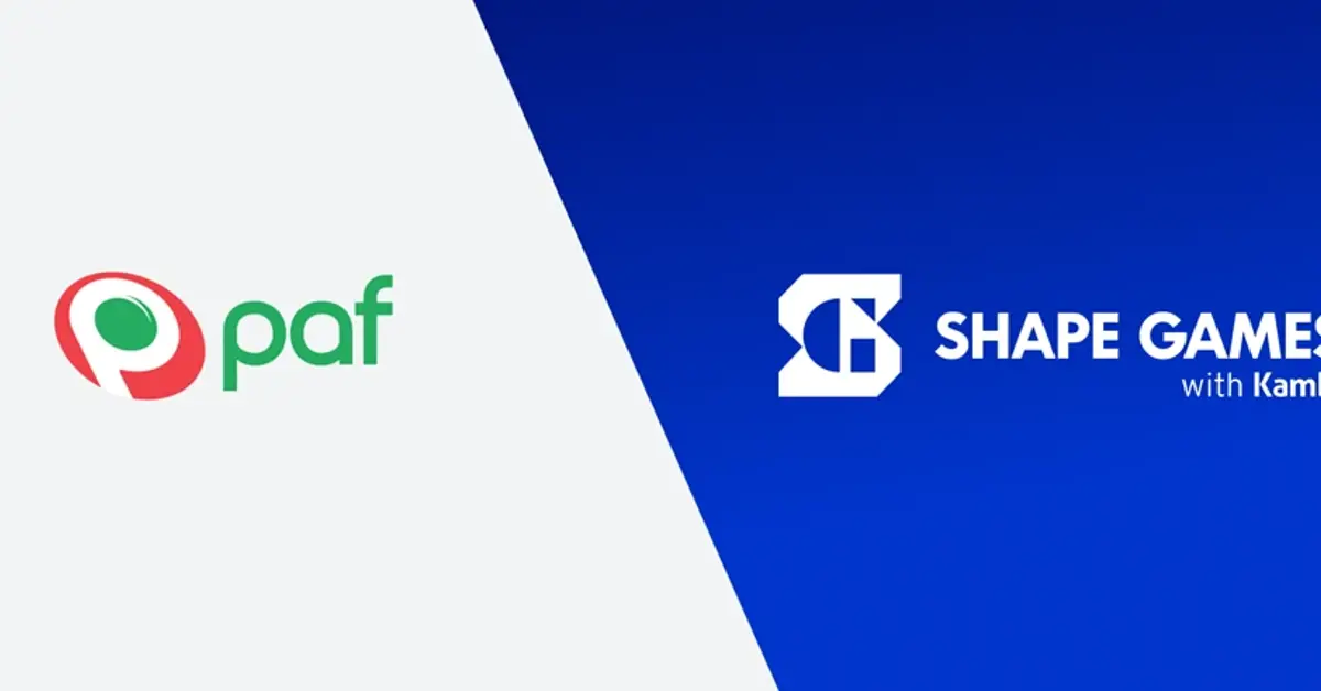 Paf announces Shape Games partnership