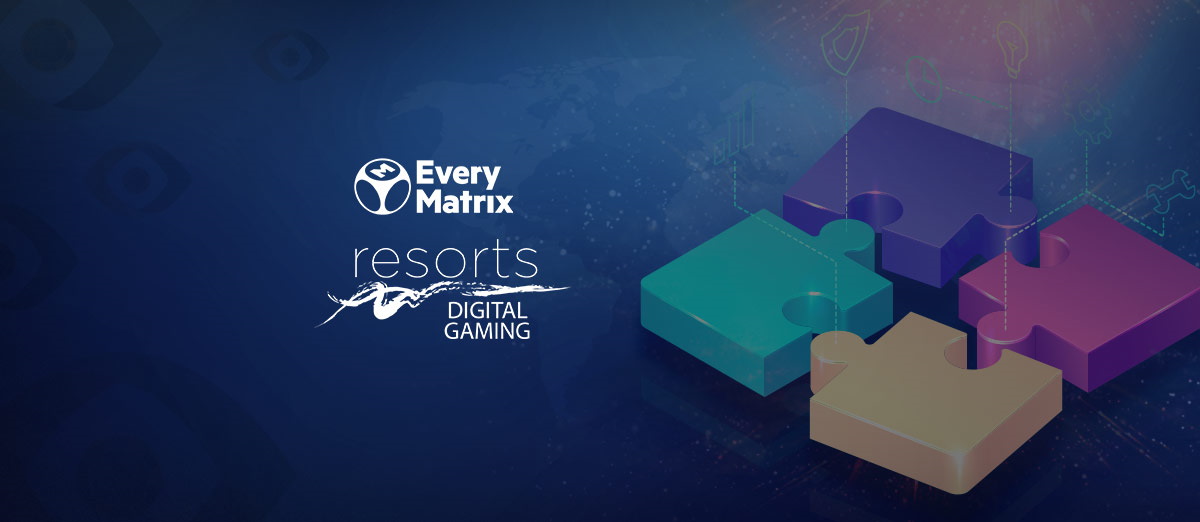 EveryMatrix has signed a deal with Resorts Digital Gaming