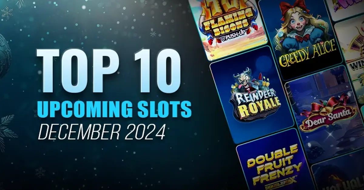 10 new slots due to be launched in December 2024