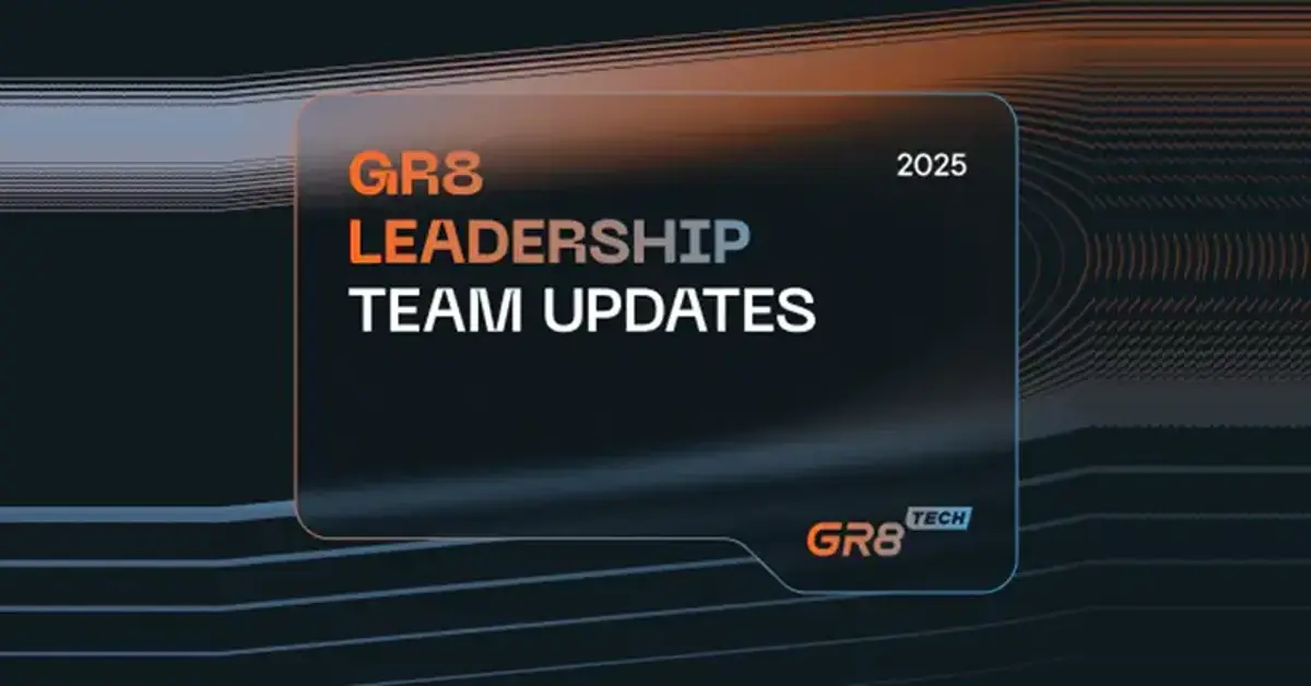 GR8 Tech senior leadership changes