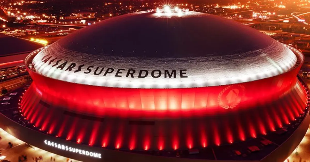 Caesars Super Bowl prop menu