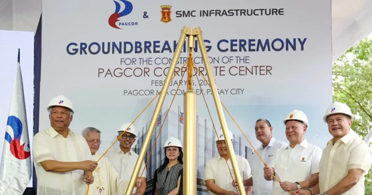 PAGCOR starts construction on new corporate center in Pasay