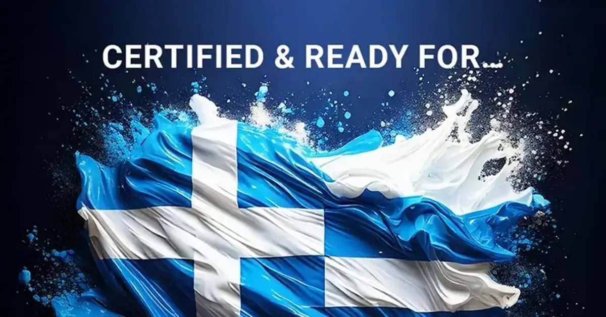 Swintt certified for Greece