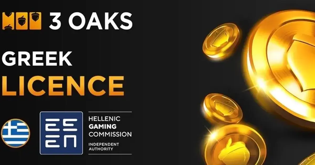 3 Oaks Gaming enters Greece