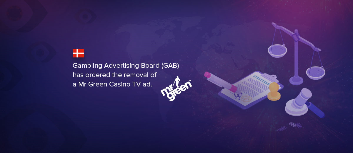 Mr Green removed his ad