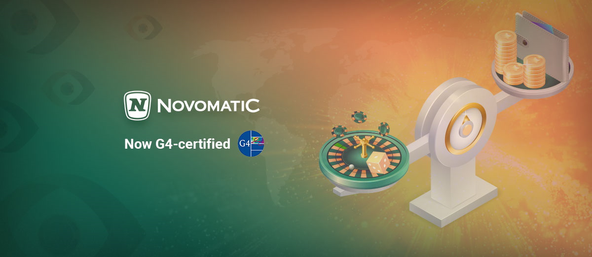 NOVOMATIC obtains certification from G4