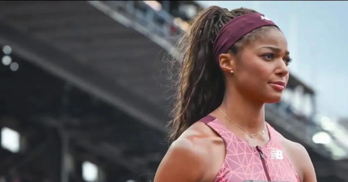 Gabby Thomas heckler banned