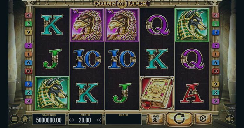 Coins of Luck Slot by SYNOT Games