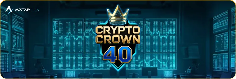 Crypto Crown 40 Slot from AvatarUX