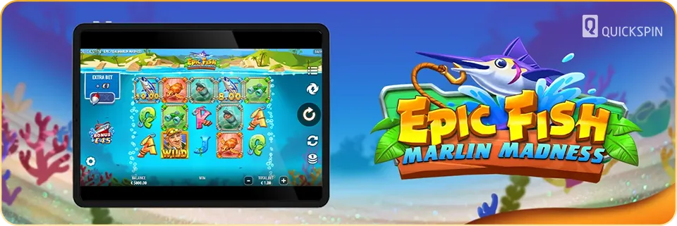 Epic Fish Marlin Madness Slot from Quickspin