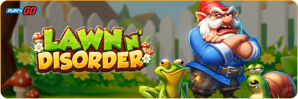 Lawn n’ Disorder Slot from Play’n GO