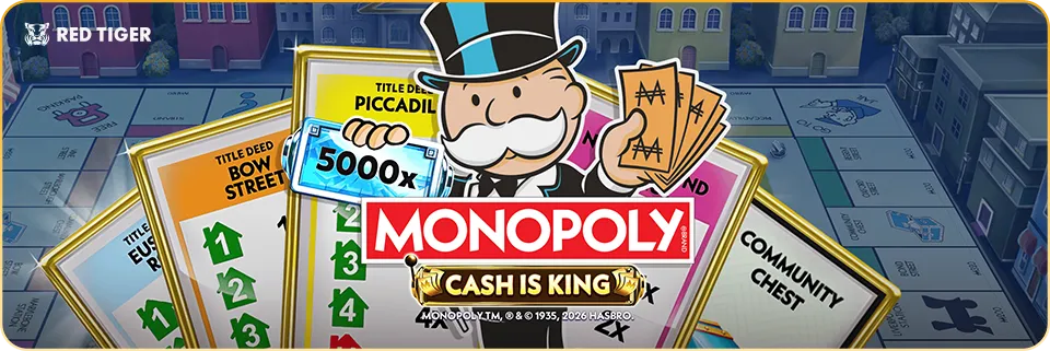 Monopoly Cash Is King Slot from Red Tiger