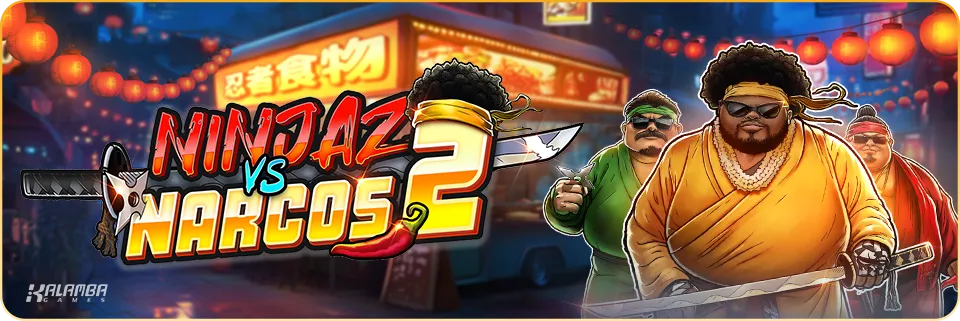 Ninjaz vs Narcos 2 Slot from Kalamba Games