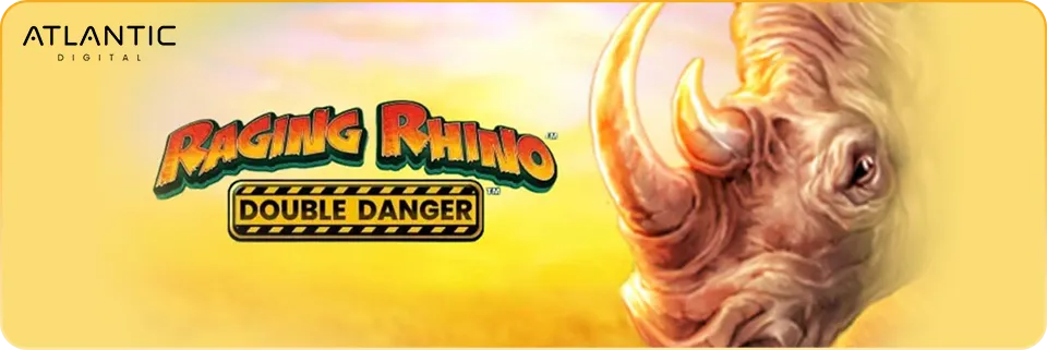 Raging Rhino Double Danger Slot from Atlantic Digital