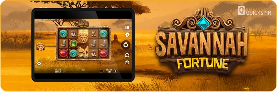 Savannah Fortune Slot from Quickspin