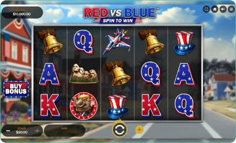 Red vs. Blue Spin & Win kaszinó játék