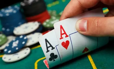 Seven Card Stud layout