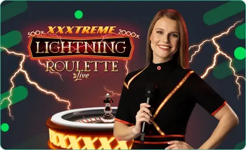Xxxtreme Lightning Roulette layout