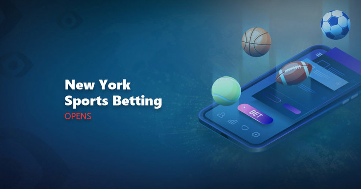 Online sports betting will start in New York